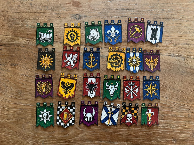 Warhammer DOW & Empire type banners 4