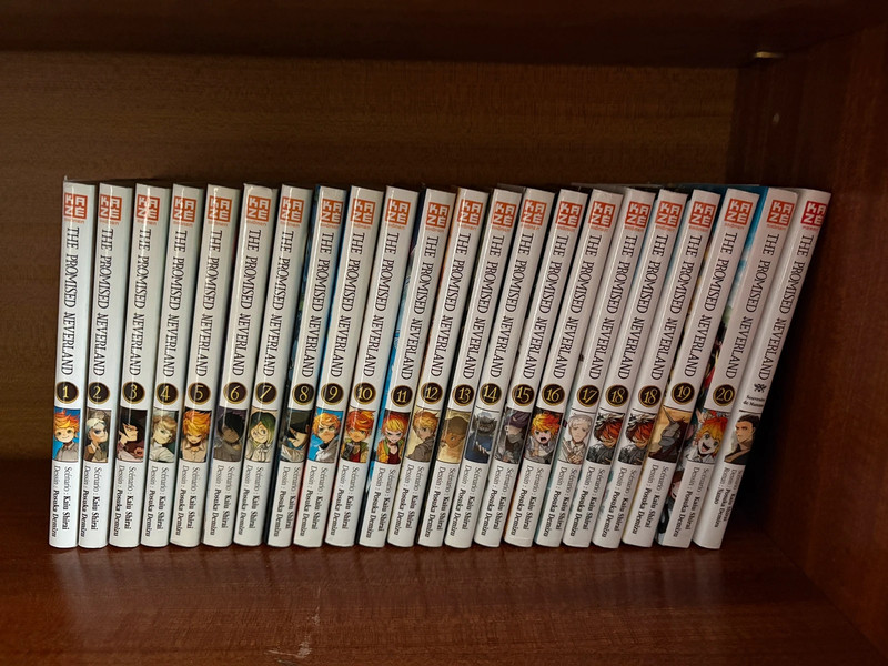 Mangas the promised neverland tomes 1 à 20 + 1