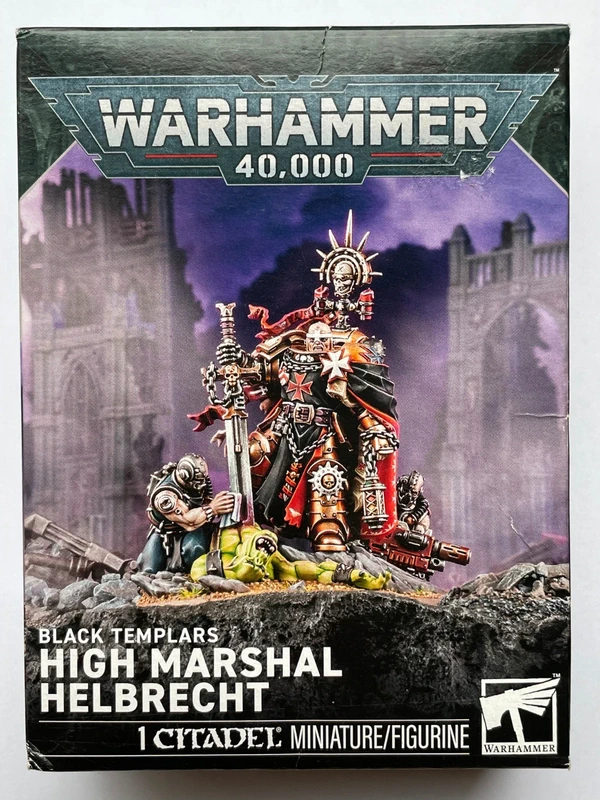 Warhammer 40000 Black Templars high Marshal Helbrecht