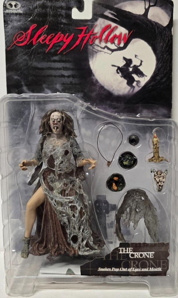 SLEEPY HOLLOW THE CRONE McFARLANE TOYS 6" ACTION FIGURE 1999 MOC