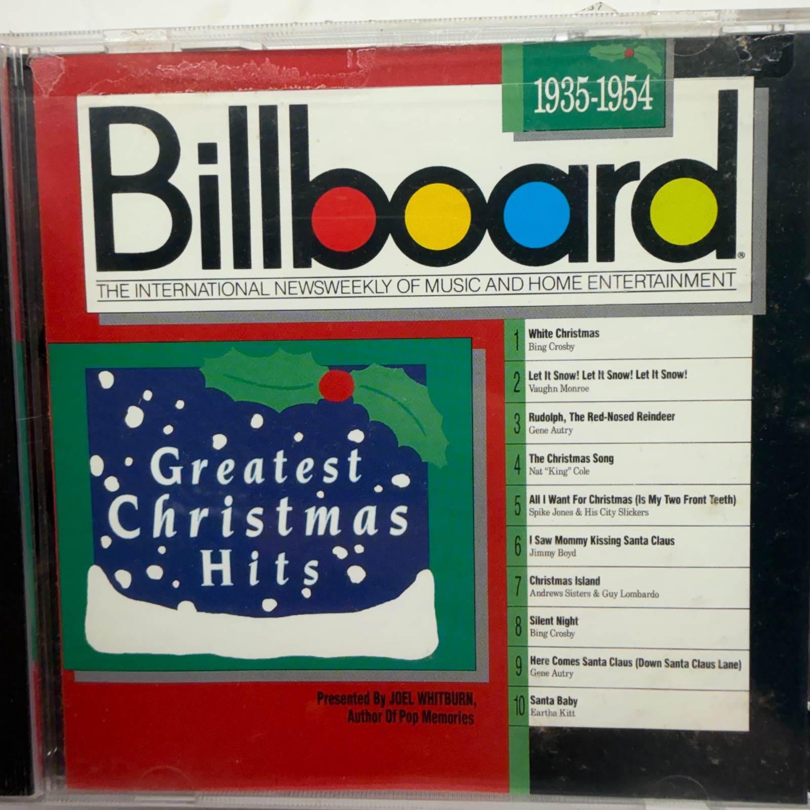 Billboard Greatest Christmas Hits: 1935-1954 CD Rhino - R2 70637 - Pre Owned