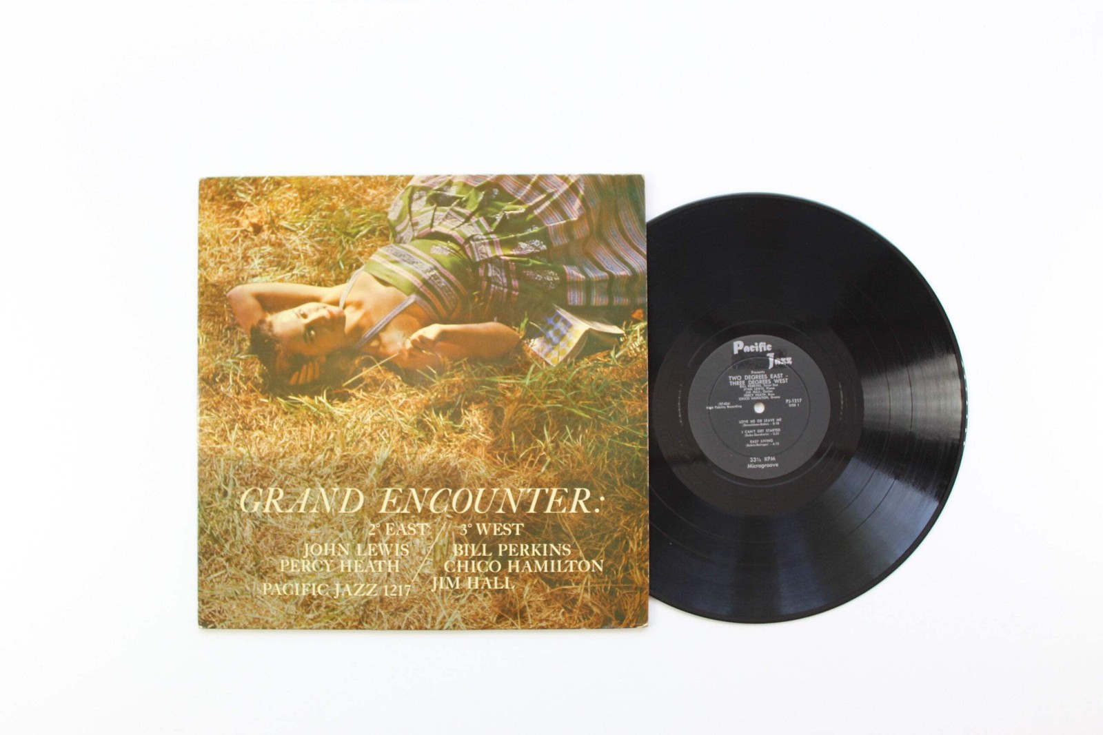 Grand Encounter: 2° East - 3° West on Pacific Jazz - Mono - Deep Groove