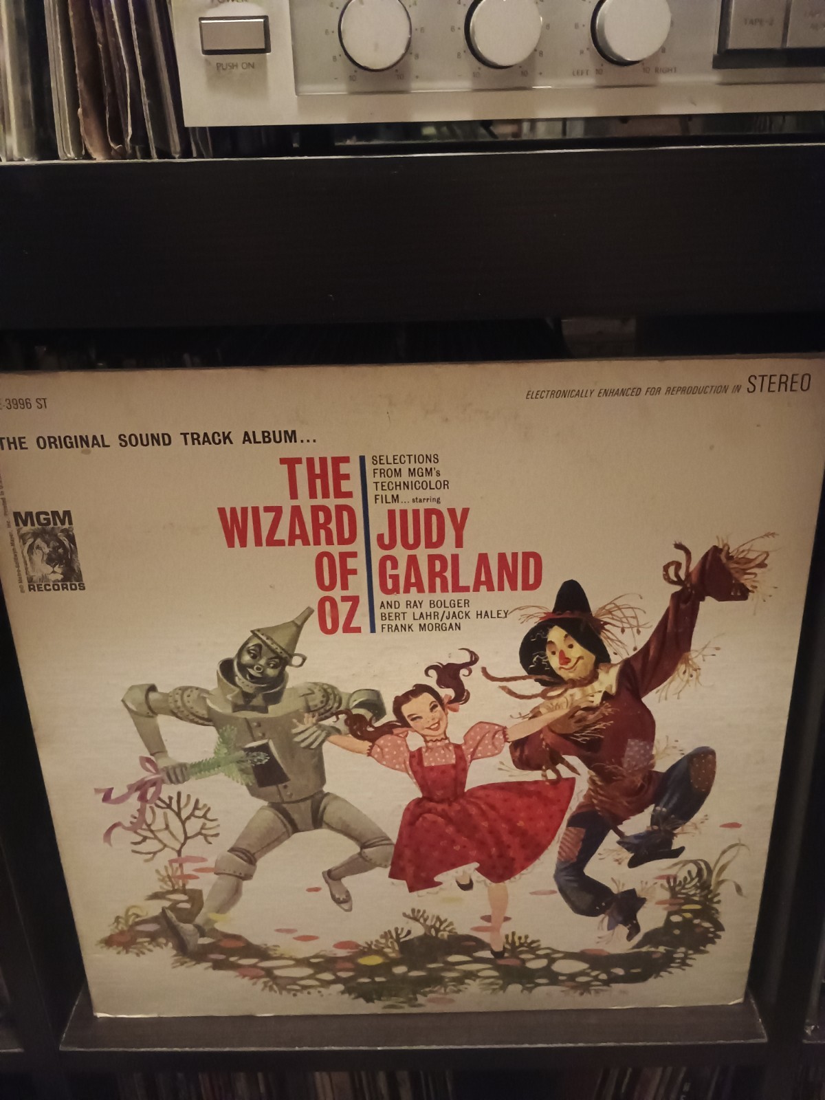 MGM Records Judy Garland The Wizard of Oz 12" Vinyl LP Stereo SE-3996 ST VG+/VG