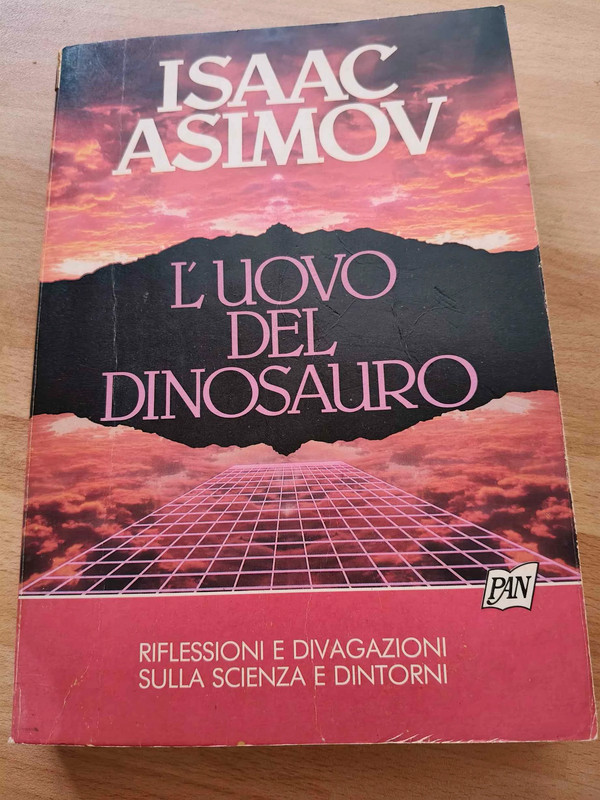 Libro "L'uovo del dinosauro" - I. Asimov 1990