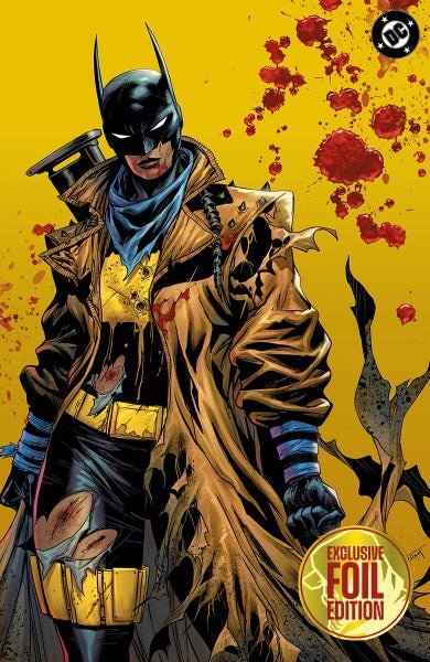 Absolute Batman # 24 Tyler Kirkham NYCC Metallic GOLD FOIL Exclusive *PRESALE*