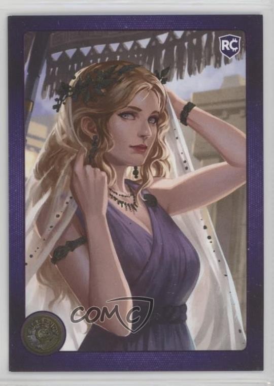 2024 Cardsmiths Valuta Cred Serie 4 Iced Foil Elena di Troy #7 0c4