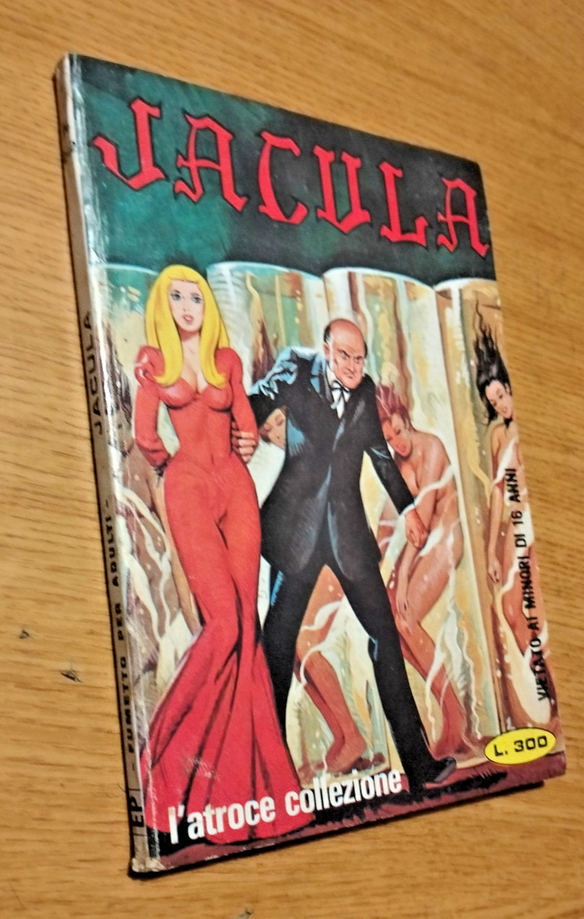 JACULA #  242 - L'ATROCE COLLEZIONE- EDIPERIODICI- 1978 -OTTIMO  - VINTAGE