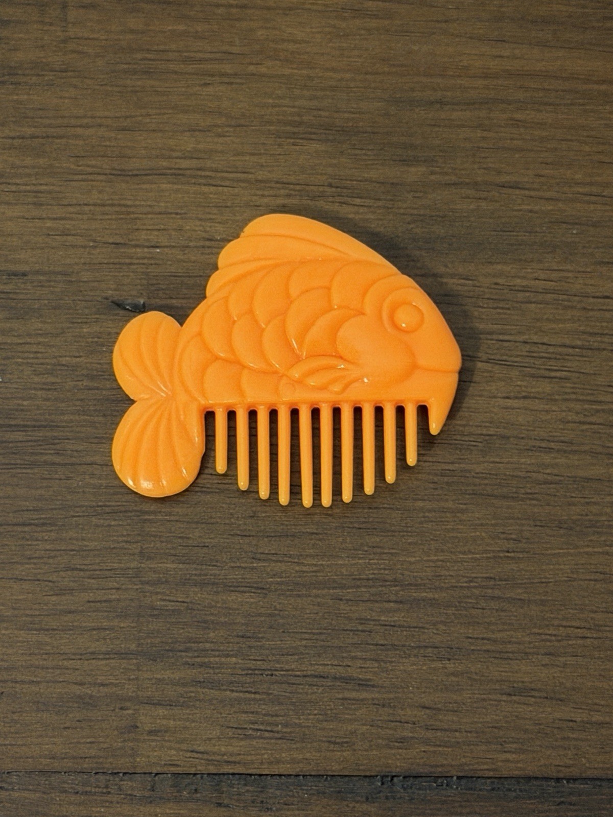 Pettine di ricambio pesce arancione My Little Pony G1 MLP vintage anni 80