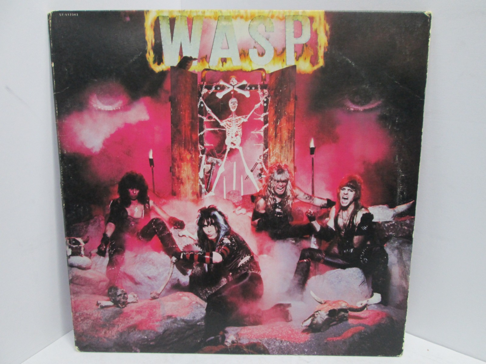 W.A.S.P. debut self title ~ Vinyl LP album ''I wanna be somebody'' OG ST 512343