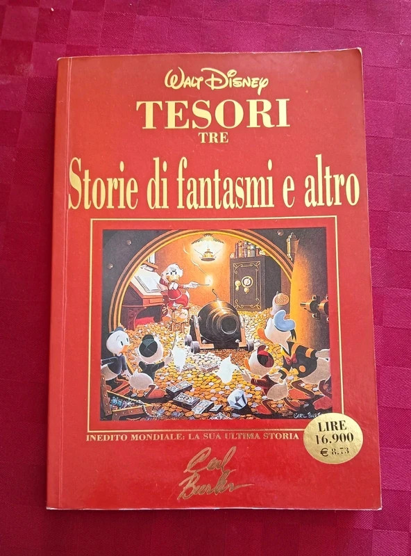 Fumetto Walt Disney Tesori Tre: Storie di fantasmi e altro. 2001.