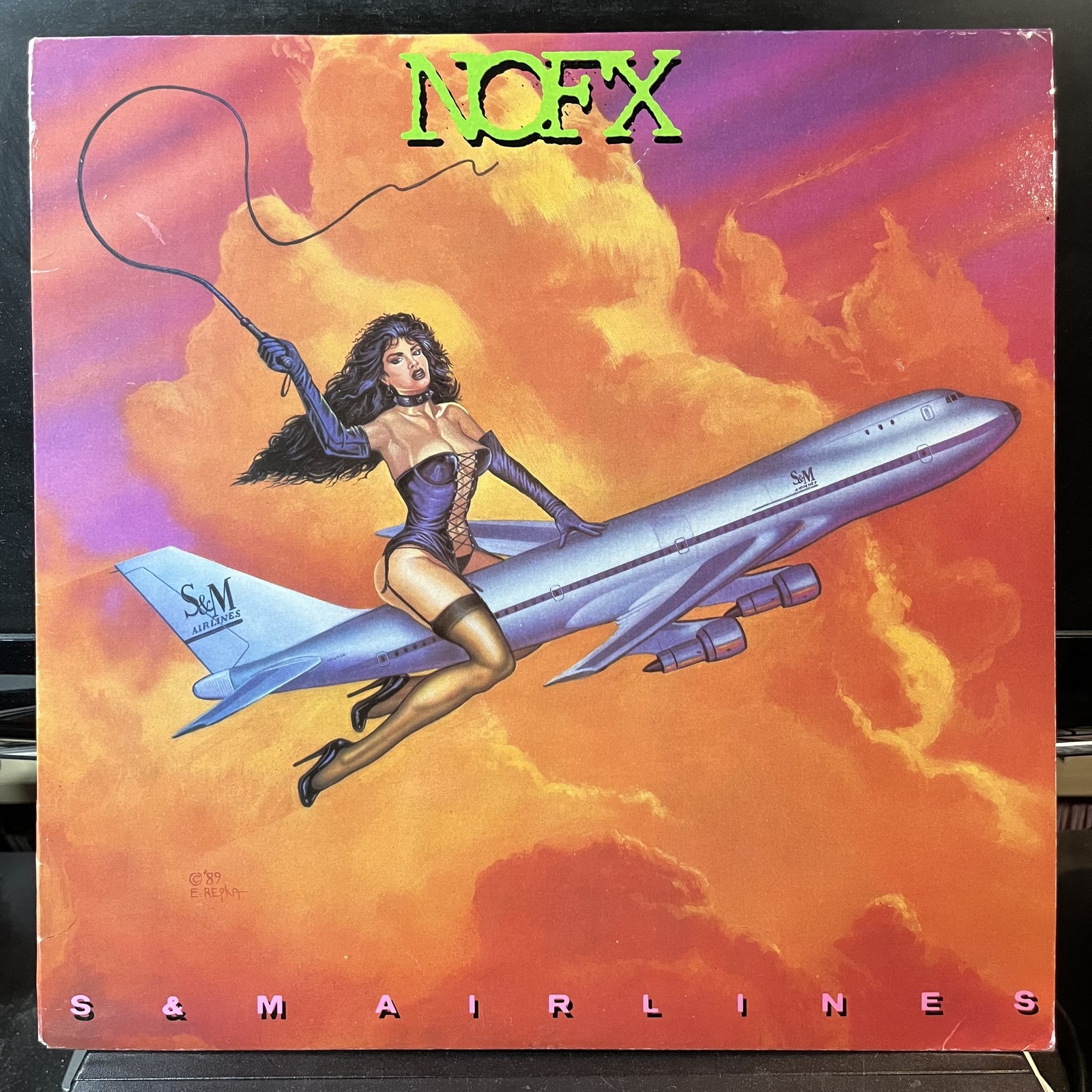 NOFX - S & M Airlines (VINYL LP) - PUNK / USED *NEAR MINT-*