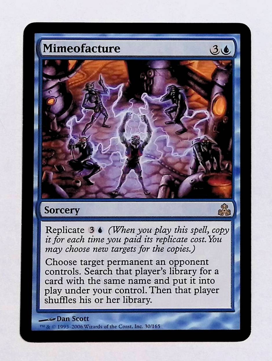 Mimeofacture Magic the Gathering Guildpact Stregoneria Rara