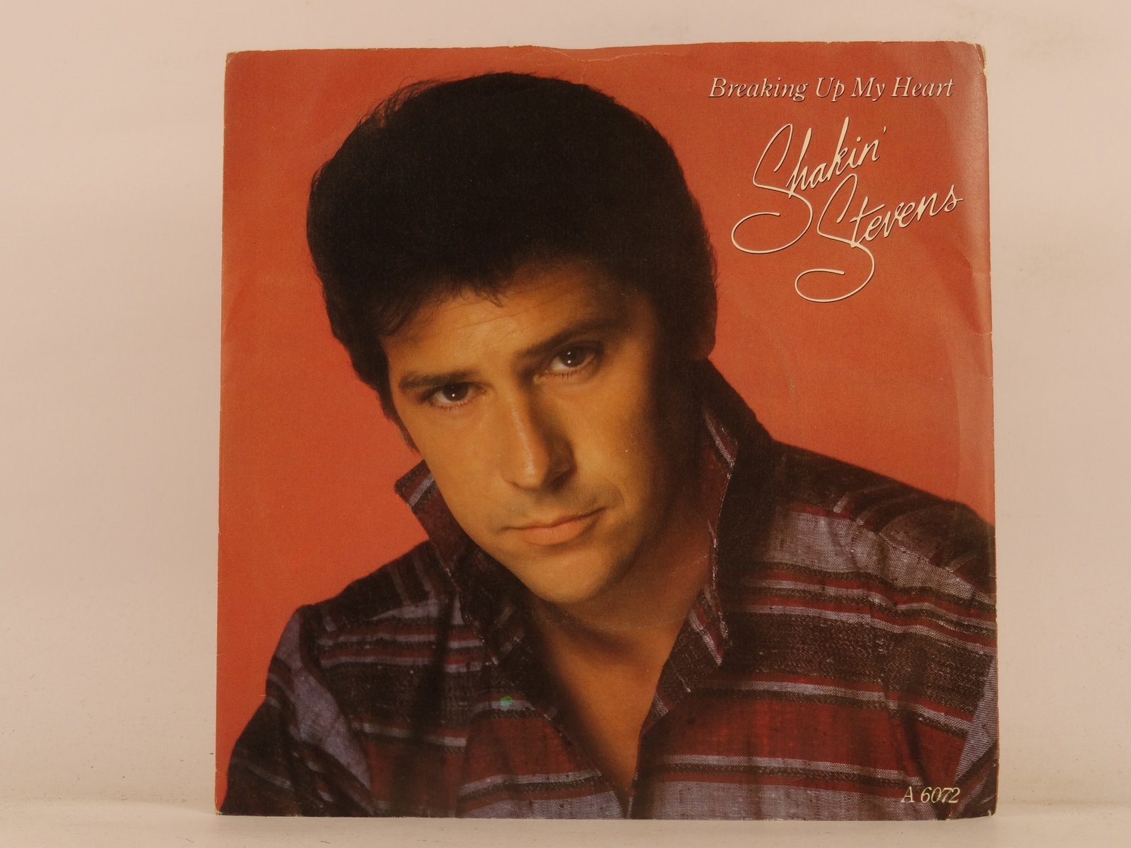 SHAKIN STEVENS BREAKING UP MY HEART (131) 2 Track 7" Single plus Picture Sleeve 