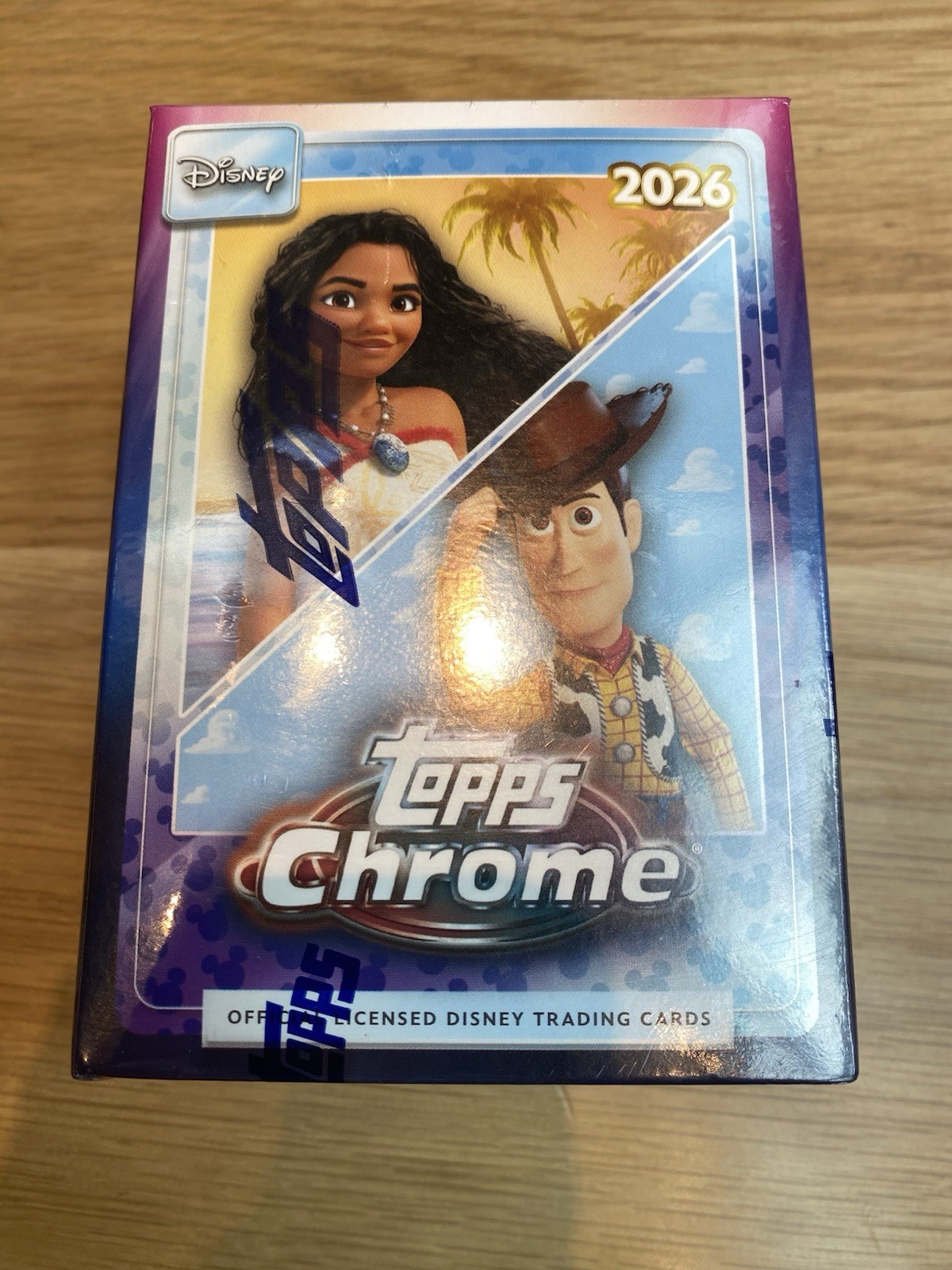 2026 TOPPS CHROME DISNEY VALUE BLASTER BOX - Brand New, Factory Sealed