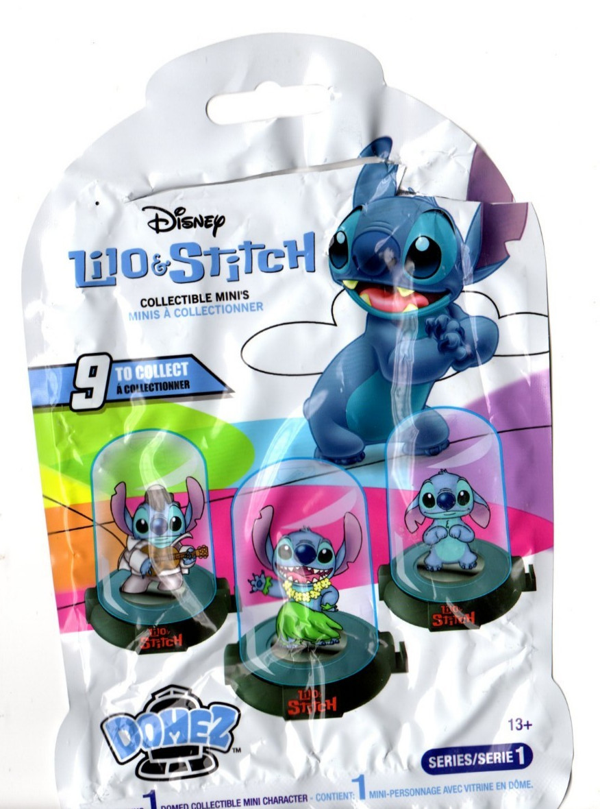 2 MYSTERY PACK   Domez - Disney - Lilo & Stitch Series 1 Mystery Pack