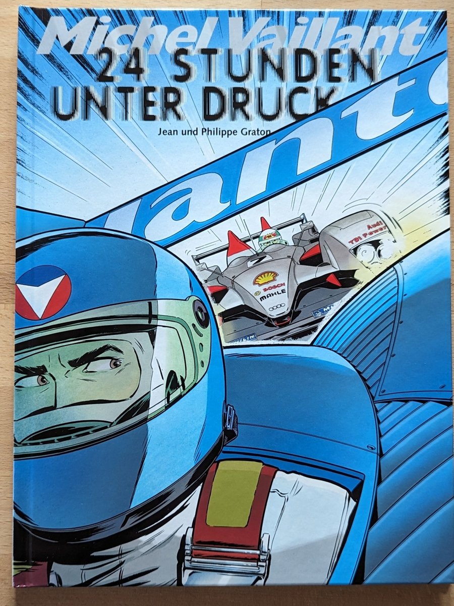 Michel Vaillant # 70 - 24 ore sotto stampa - AUDI stampa speciale copertina rigida - NUOVO