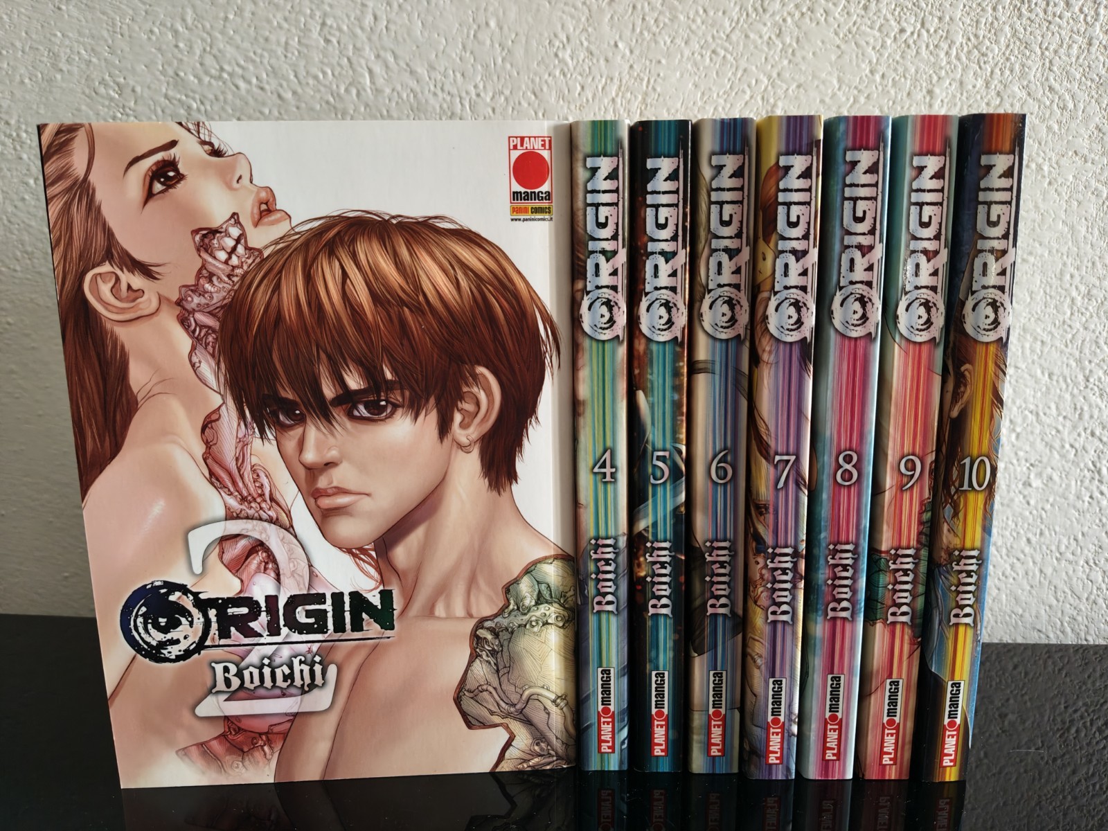 Planet Manga Origin Boichi Lotto Manga Set Vol. 2 e 4-10 ITA