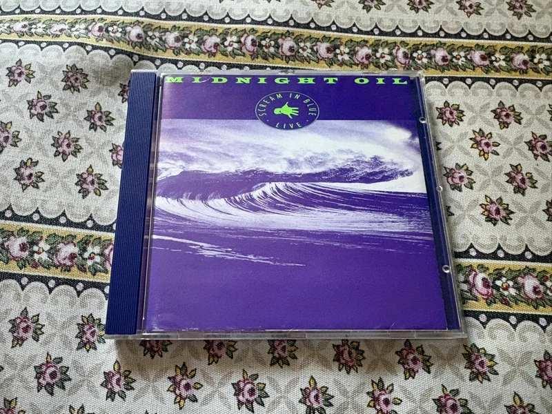Midnight Oil "Scream in Blue Live" CD