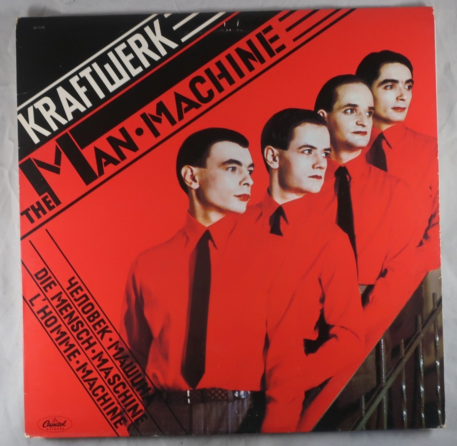 Kraftwerk The Man Machine LP 1978 US Capitol SW 11728 VG+
