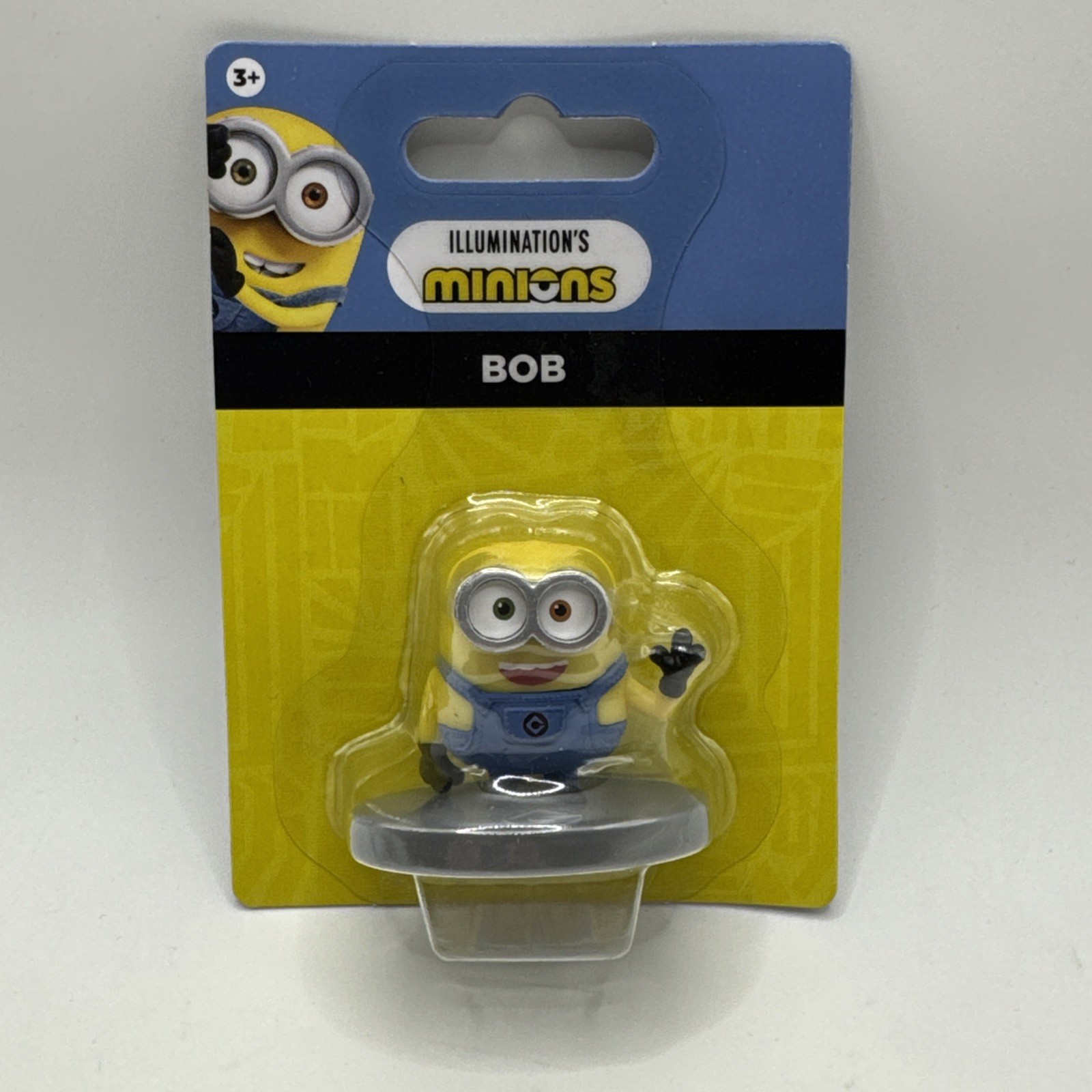Minions Bob Mini Figure Illumination Collectible PVC Toy 1.5” - NEW