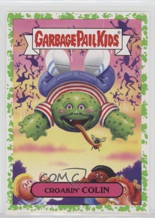 2017 Spazzatura Secchio Bambini Adam-Geddon Le Piaghe Adesivo Puke Croakin Colin 1fj6
