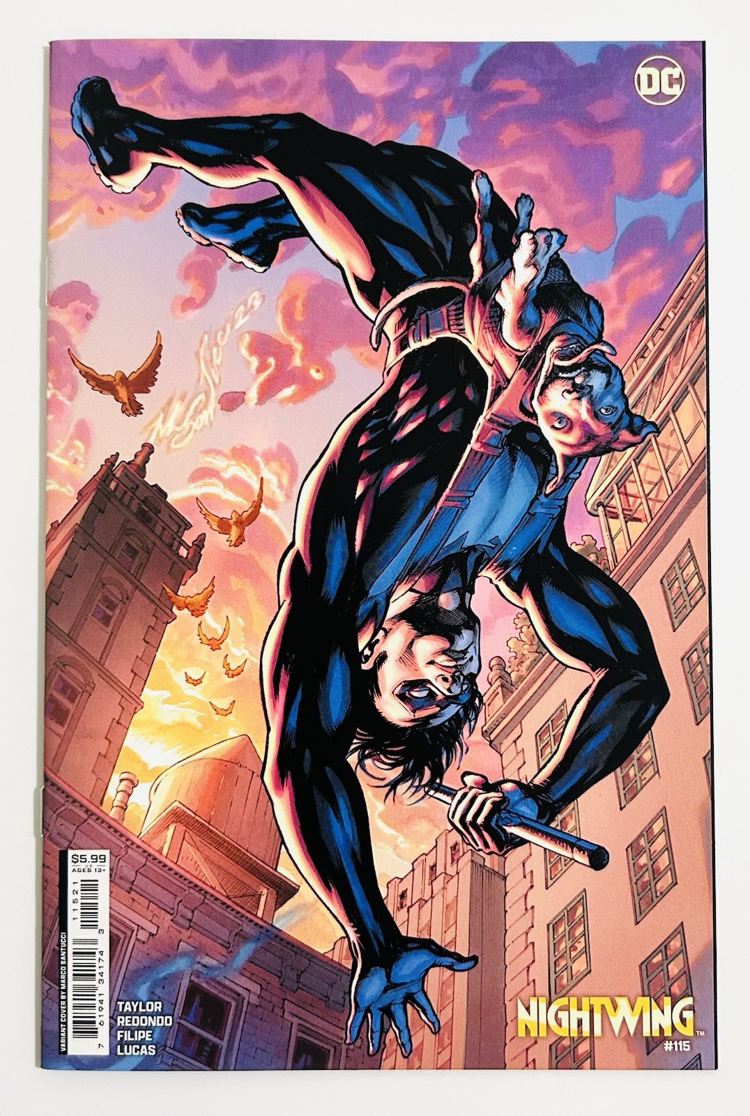 Nightwing #115 Marco Santucci Variante Copertina C 2024 DC Comics