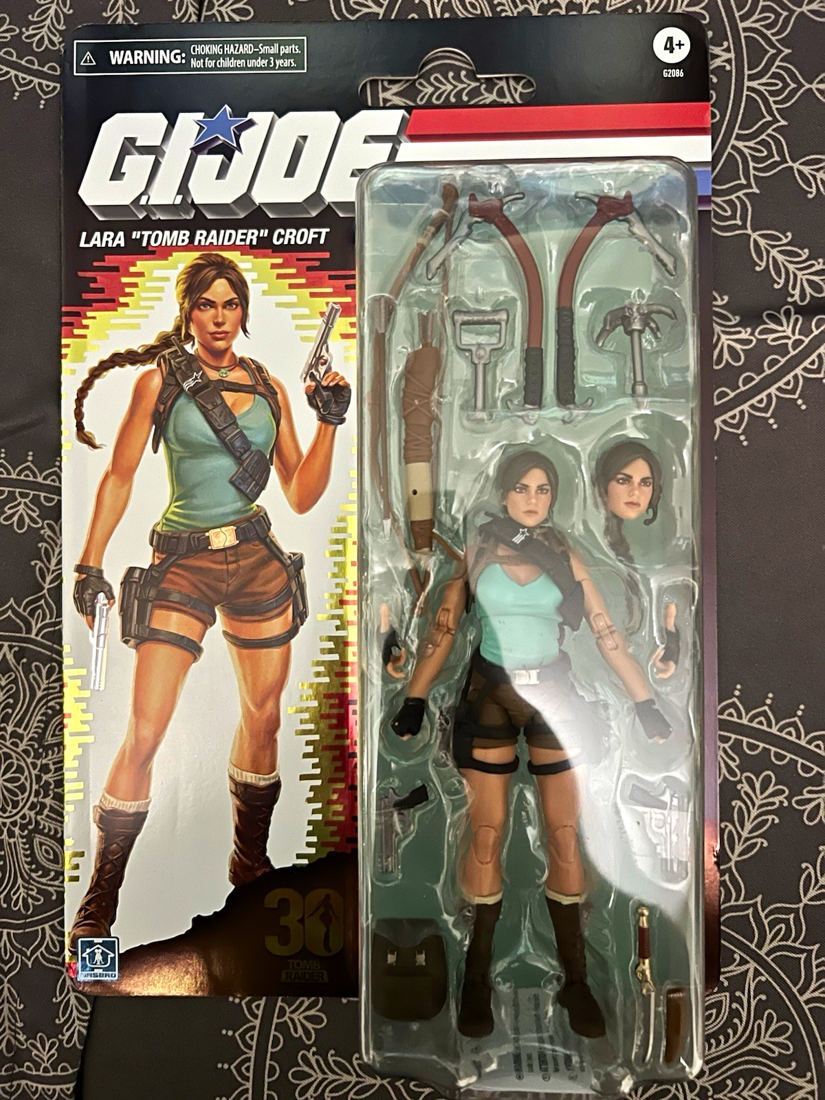 GI Joe classified Retro Lara Croft Tomb Raider - New