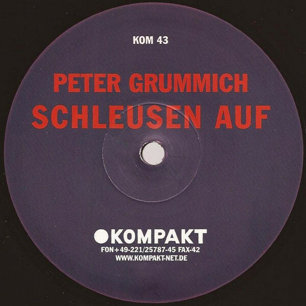 Peter Grummich ‎– Schleusen Auf (New VINYL 12")     L145