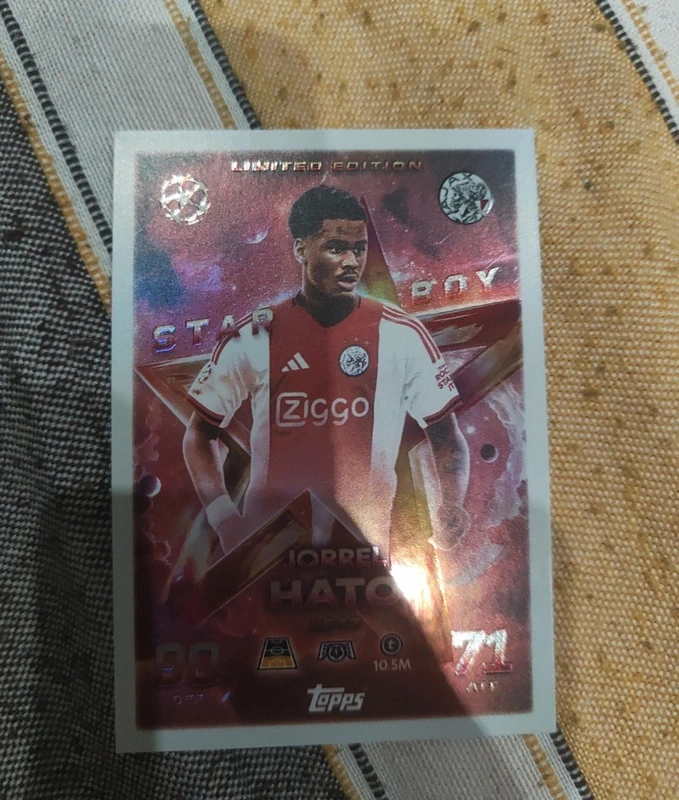 Vendiamo card Limited Edition di Jorrel Hato