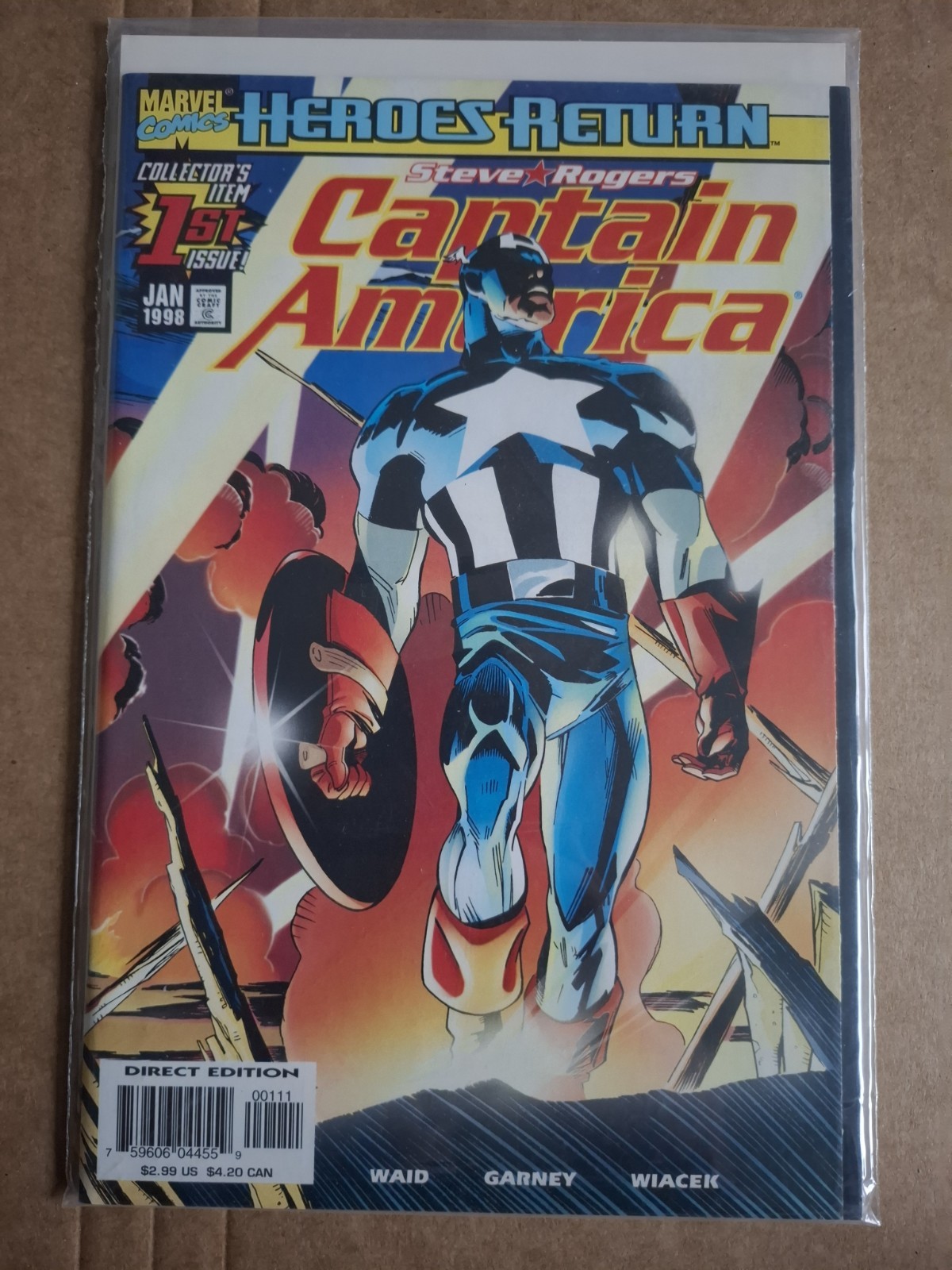 Lot Of 20 Captain America 1-19 Annual 1998 Volume 1998 Red Skull Adam Kubert Art