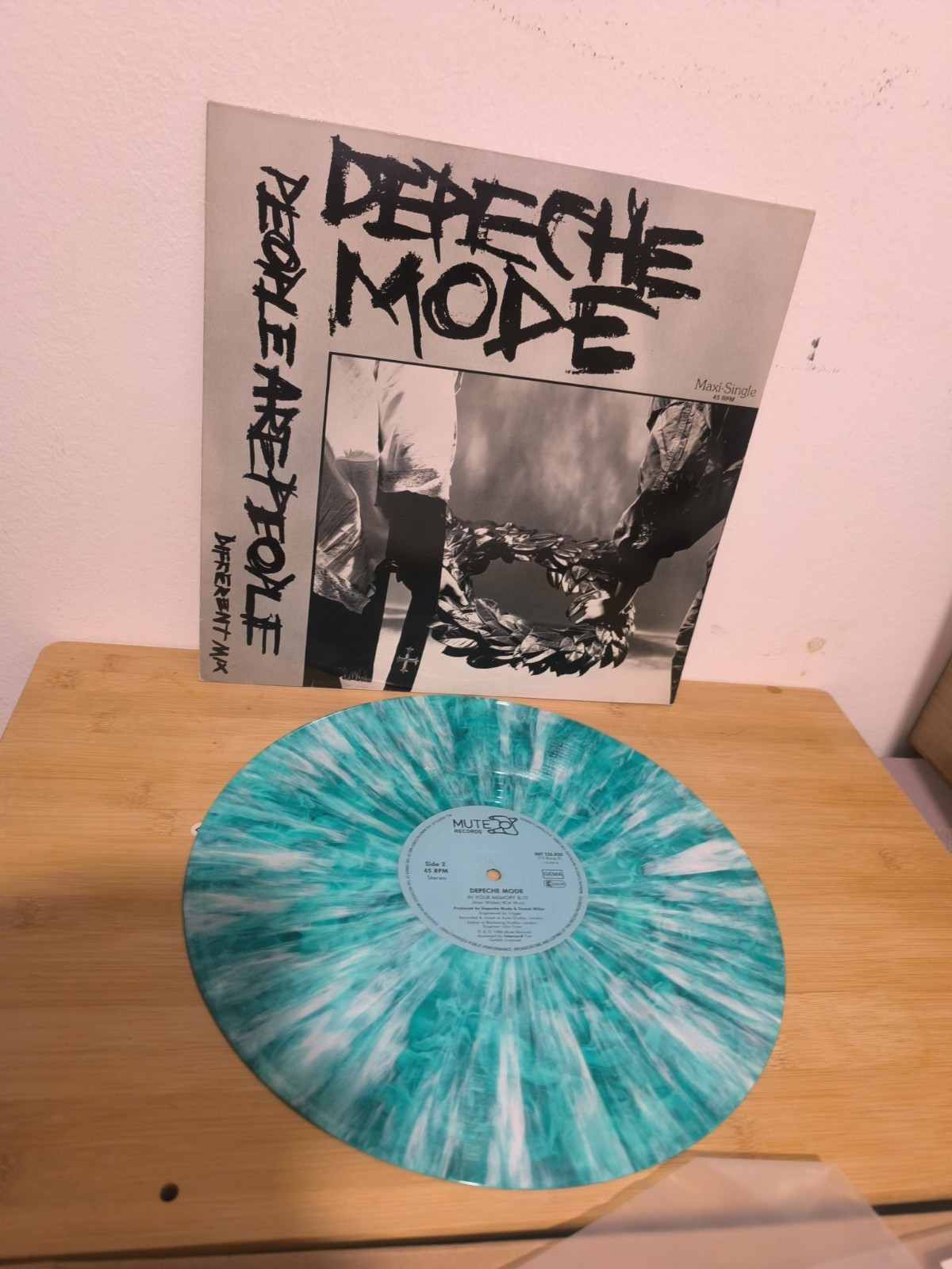 Depeche Mode People Are People 12" Marble Vinyl