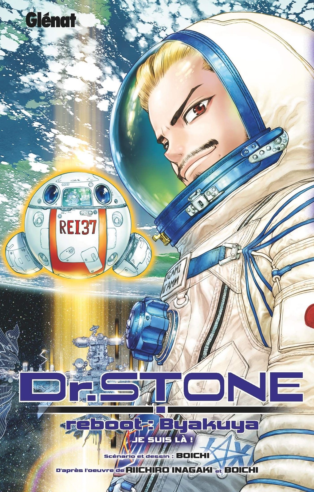 GLÉNAT Dr. Stone  Reboot: Byakuya Je Suis Là ! (French) by Riichiro Inagaki, Boi