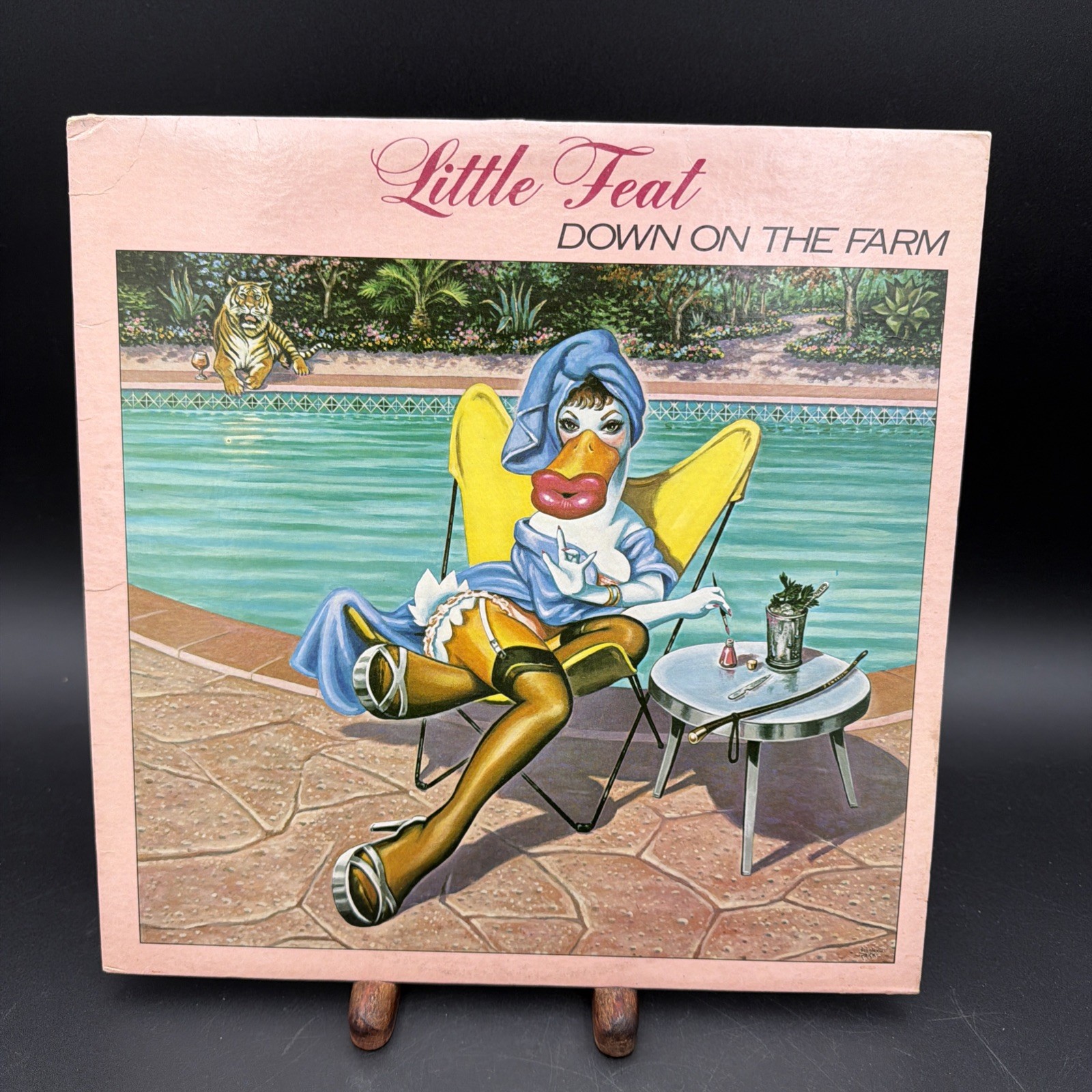 Little Feat -DOWN ON THE FARM Vinyl LP - Warner Bros. HS 3345 - VG+ to EX