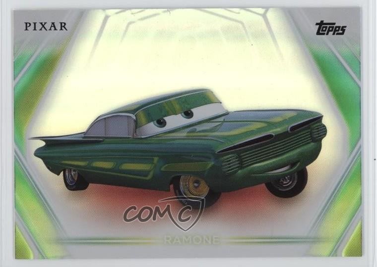 2026 Topps Disney Neon Arcobaleno Foilboard Ramone #92 14dq