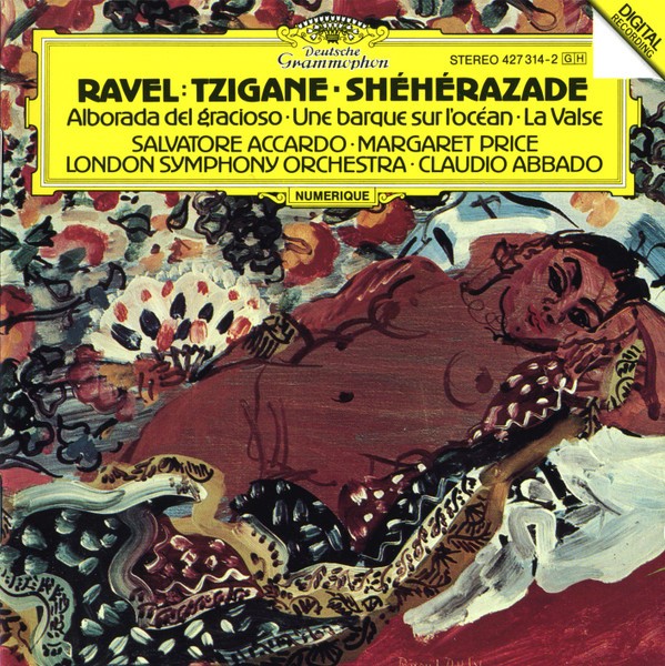 Ravel Tzigane / Sheherazade (975) 8 Track CD Album plus Picture Sleeve Deutsche 