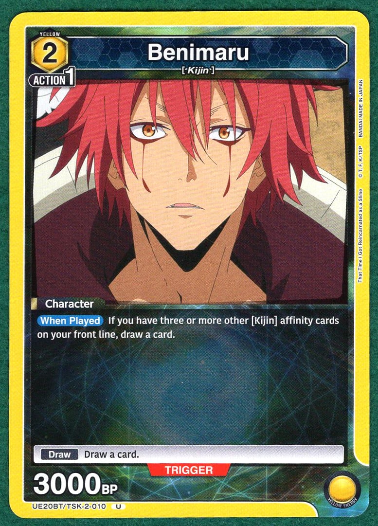 Benimaru - That Time I Got Reincarnated As A Slime UE20BT/TSK-2-010 -Union Arena
