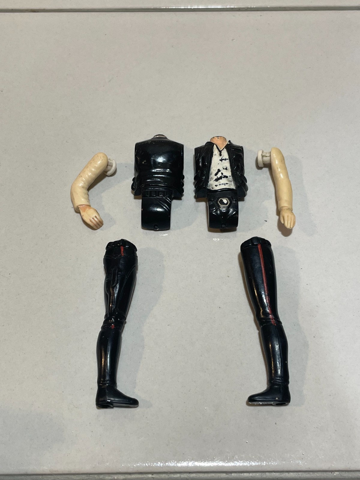 Modellino vintage Star Wars Han Solo Weak Poor Sonic Weld Kenner 1977 arti