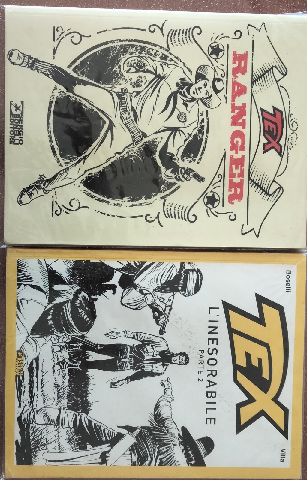 TEX L' INESORABILE Parte 2 + Tex Ranger  (Sergio Bonelli Editore)