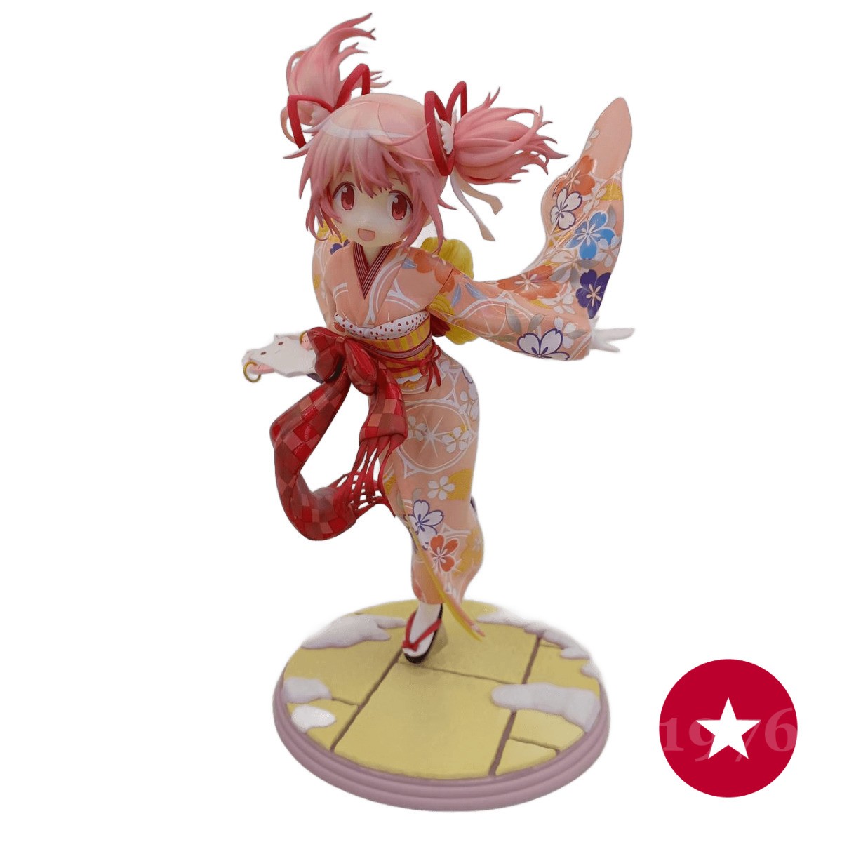 FuRyu Madoka Kaname Harugi Ver. Figure Puella Magi Madoka Magica Japan Used