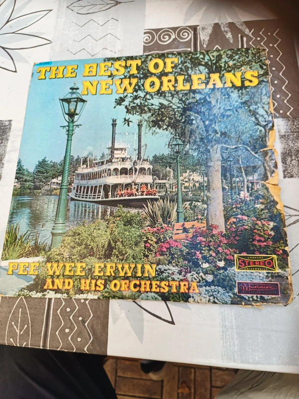 Disque vinyle 33 tours The best of New Orleans