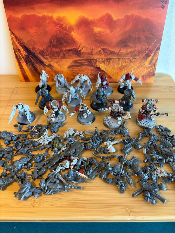 Warhammer 40k chaos Space marines + bitz