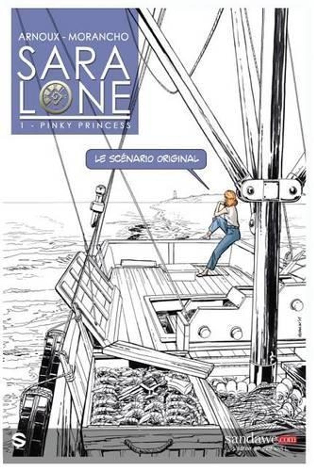 Sara Lone: 1. Libro tascabile Pinky Princess di David Morancho (francese)