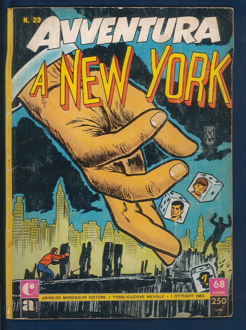 Classici Audacia n.23 del 1965 Avventura a New York ▓