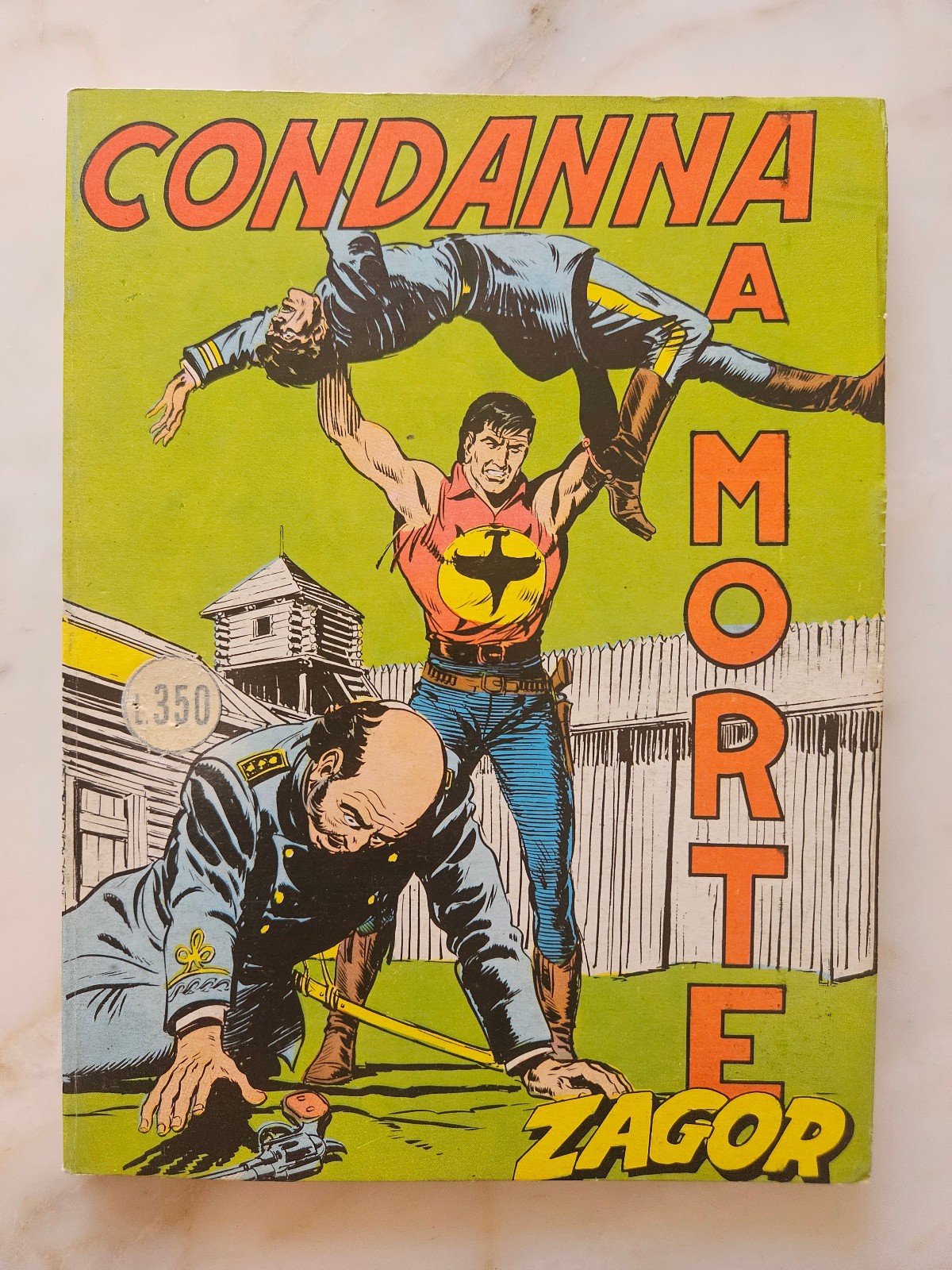 c6) ZAGOR scritta Rossa n.   17  da L. 350 - ed. Cepim 1971  - ottimo+