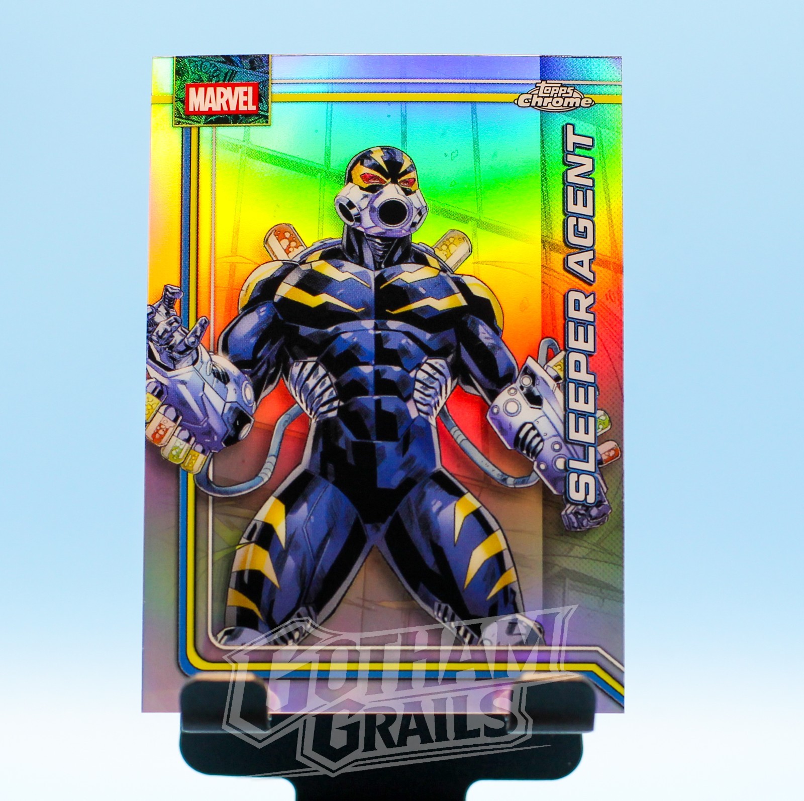 SLEEPER AGENT 2026 Topps Chrome Marvel rifrattore #100