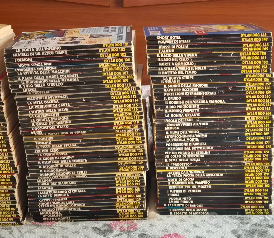 Lotto di Dylan Dog dal n. 101 al 357