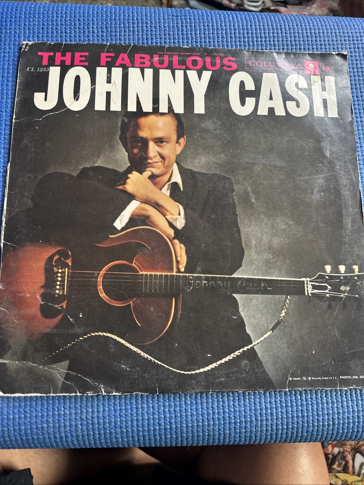 The Fabulous JOHNNY CASH Vinyl LP G/G+