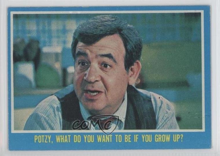 1976 Topps Happy Days Potzy what do you want to be if you grow up? #3 0a2