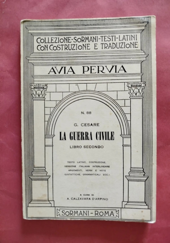 Caio Giulio Cesare, La guerra civile. Libro secondo.