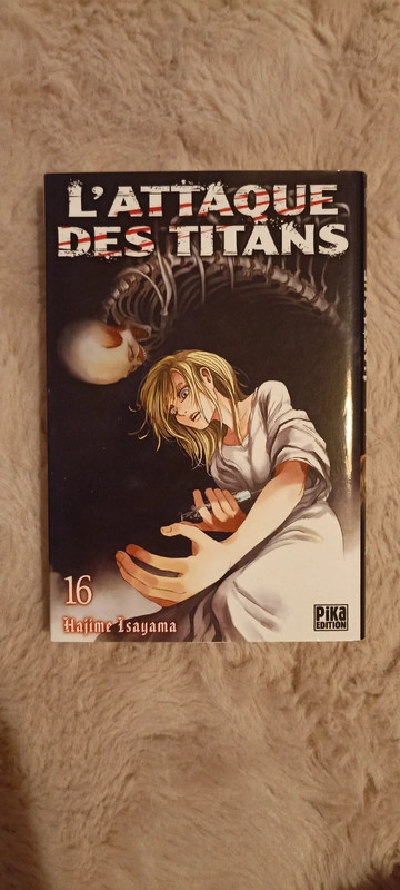Tome 16 du manga l'attaque des titans